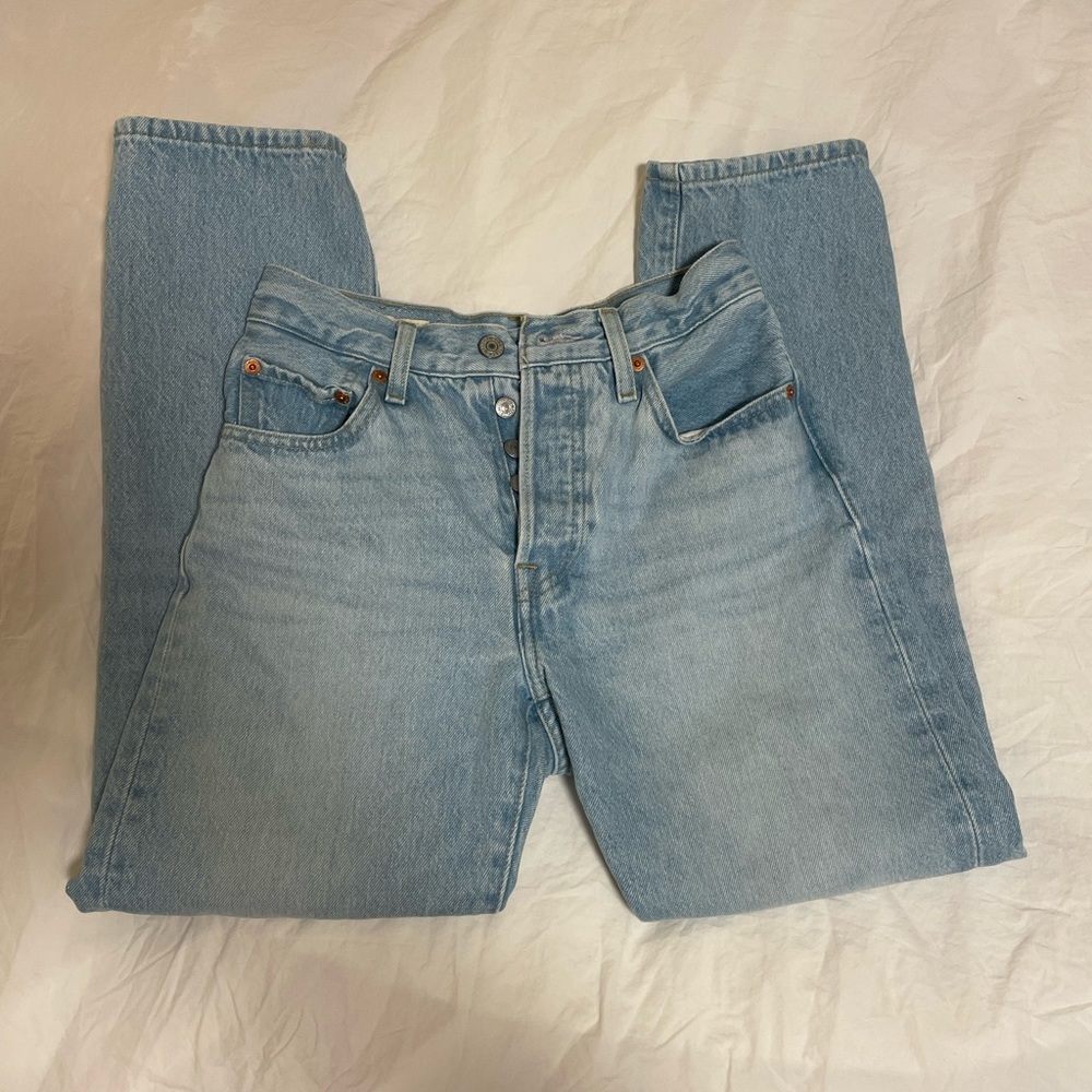 Levi’s 501 original straight jeans